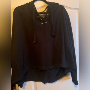 Aerie black hoodie